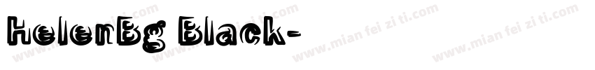 HelenBg Black字体转换